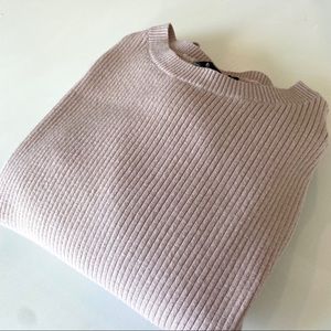 Express Ribbed Scoop Neck Sweater